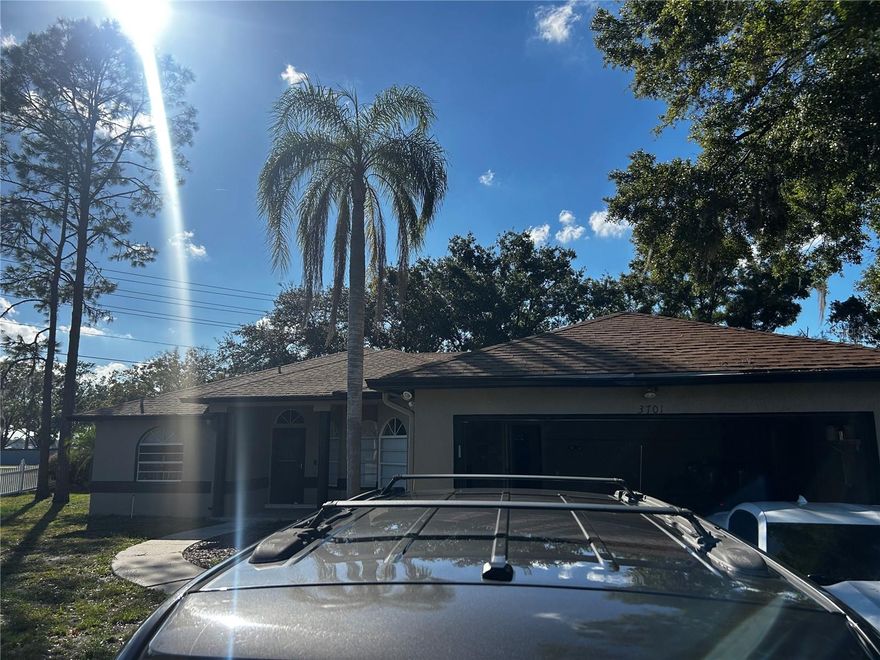 3 bedroom, 2 bath, single family home for rent with lake view on corner lot. Updated appliances, large island for entertaining, built in flat screen TV and fire place, ceramic and laminate tile flooring, screened lanai, huge backyard space, includes washer & dryer.