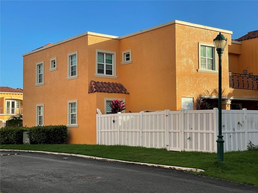 Welcome to this stunning two-level property in Brighton Country Club community. This exquisite home boasts 4 bedrooms and 3 full bathrooms, all conveniently located on the second level. The master suite is a true retreat, featuring a private balcony for quiet mornings, and a walk-in closet to accommodate your wardrobe needs. The master bathroom has a double sink, tub and rain shower. Downstairs, the open-concept layout seamlessly connects the living, kitchen, dining, half bathroom and family rooms, making it perfect for modern living and easy entertaining. The family room opens up to a beautiful backyard, offering a great space for outdoor relaxation or gatherings. The kitchen is  equipped with elegant stone countertops and crisp white cabinetry, providing both style and functionality. Parking is a breeze with a carport accommodating two cars, plus an additional parking space directly in front of the villa.

Don’t miss your chance to own this gem in Brighton Country Club, where comfort meets luxury living.