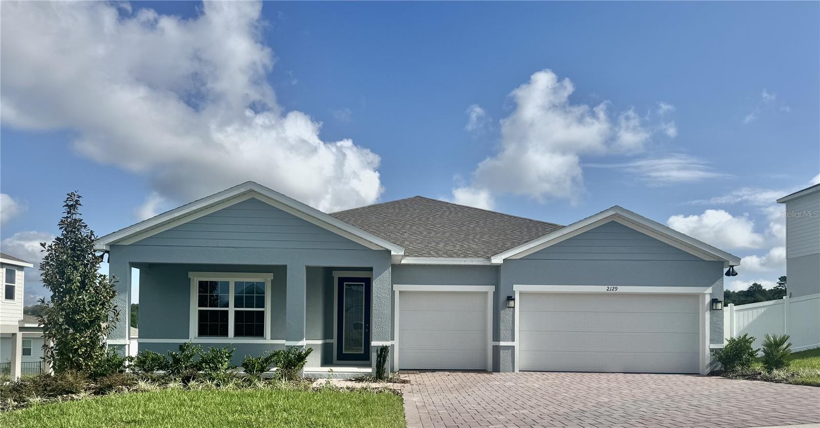 Quick Move-in! Welcome to Bella Terra! Low HOA with oversized homesites and gorgeous hill views. Intimate community of just 59 homes with private backyards. Located off US-27, near area amenities & walking distance to schools. Ten minutes to Downtown Historic Clermont, 20 minutes to Downtown Winter Garden. 30 minutes to Downtown Orlando and Disney. The Sandalwood single-family villa sets the standard for main level luxury. A convenient family entry welcomes you inside to unmatched space and style. A full bath sits between 2 bedrooms, while a guest suite with full bath is found off the 3-car garage. Use the versatile flex space as a home office. The gourmet kitchen includes a large island overlooking dining space and the family room, ideal for gathering with family and friends. Your luxurious owner’s suite features a double vanity bath and massive walk-in closet, plus private access to the rear lanai. You’ll be stunned by The Sandalwood. All Ryan Homes now include WIFI-enabled garage opener and Ecobee thermostat. **Closing cost assistance is available with use of Builder’s affiliated lender**. DISCLAIMER: Prices, financing, promotion, and offers subject to change without notice. Offer valid on new sales only. See Community Sales and Marketing Representative for details. Promotions cannot be combined with any other offer. All uploaded photos are stock photos of this floor plan. Actual home may differ from photos.