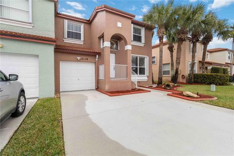 A home in PEMBROKE PINES