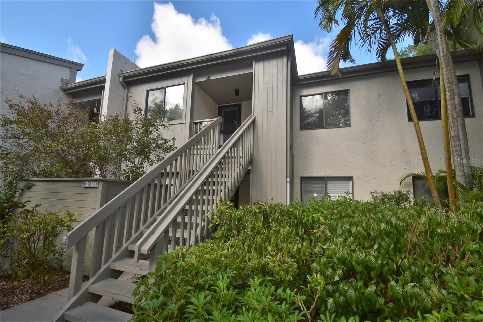 Welcome to Paradise! If you've never been to Pelican Cove, I promise you have never seen anything like this gated community. Your new condominium has 2 bedrooms 2 bathrooms on the 2nd floor with cathedral ceilings with beautiful story book views from your private lanai. The owner renovated down to the drywall. Entrance door and all interior doors have been replaced. Replaced all molding. Flooring has been replaced with silver quartz porcelain tile. The kitchen has been fully remodeled and the cutout from kitchen to living area has been expanded. All new appliances (washer/dryer, stove/oven, refrigerator/ freezer, dishwasher, microwave) and added a deep kitchen sink and garbage disposal. All new cabinets throughout the condo. All new overhead lighting throughout. Replaced all vents and light switch covers, ceiling fans in the living area, lanai and bedrooms. Entire condo was painted - walls and ceilings. Replaced toilets - bathtub and shower enclosure in main bathroom. Bathroom fans are new. Replaced mirrors. Pelican Cove is a gated pet friendly condominium community abounding with amenities, including a low-cost 86-slip boat harbor, kayak and canoe launch, six heated swimming pools, hot-tub, three clubhouses, classrooms, gym, art, woodworking and pottery studios, four lit tennis/pickleball courts, shuffleboard, basketball, dog play area, walking trails, boardwalks and fishing gazebos. Take classes at Pelican Cove University, yoga, tai-chi, water aerobics, painting or photography. More than 37 clubs for arts, cycling, culinary arts, bridge, film and more. Relax at the evening jazz & classical music concerts, enjoy a stroll around 78 acres of lush grounds. Pelican Cove is hidden away yet minutes from everything! Come see for yourself! This is the lifestyle you deserve! ***Tenants will be in place from December 1, 2024 through May 31, 2025***