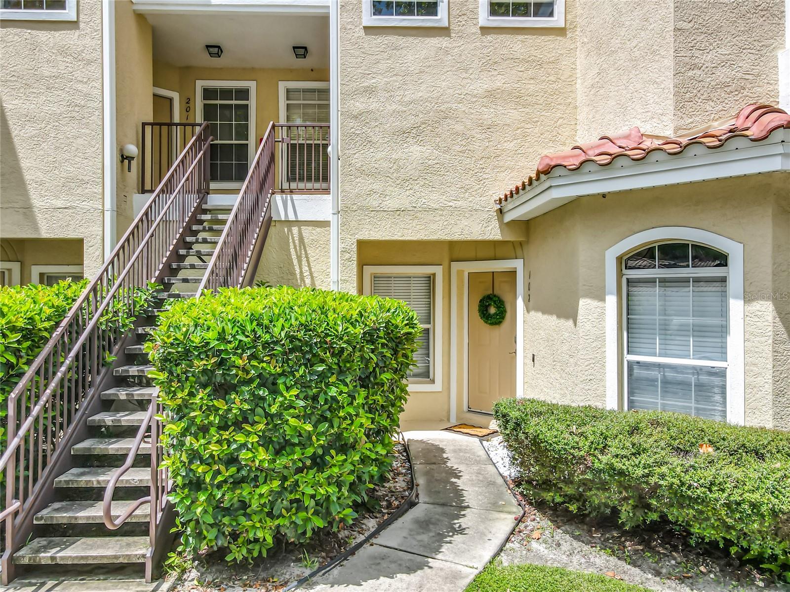 Prime location in the sought after Lake Brantley School District. This first floor unit has 2 bedroom 2 bath, wood look tile throughout the common living areas and vinyl floors in bedrooms. Screened in back porch, This unit is just adjacent to the community pool. shopping center and restaurants.