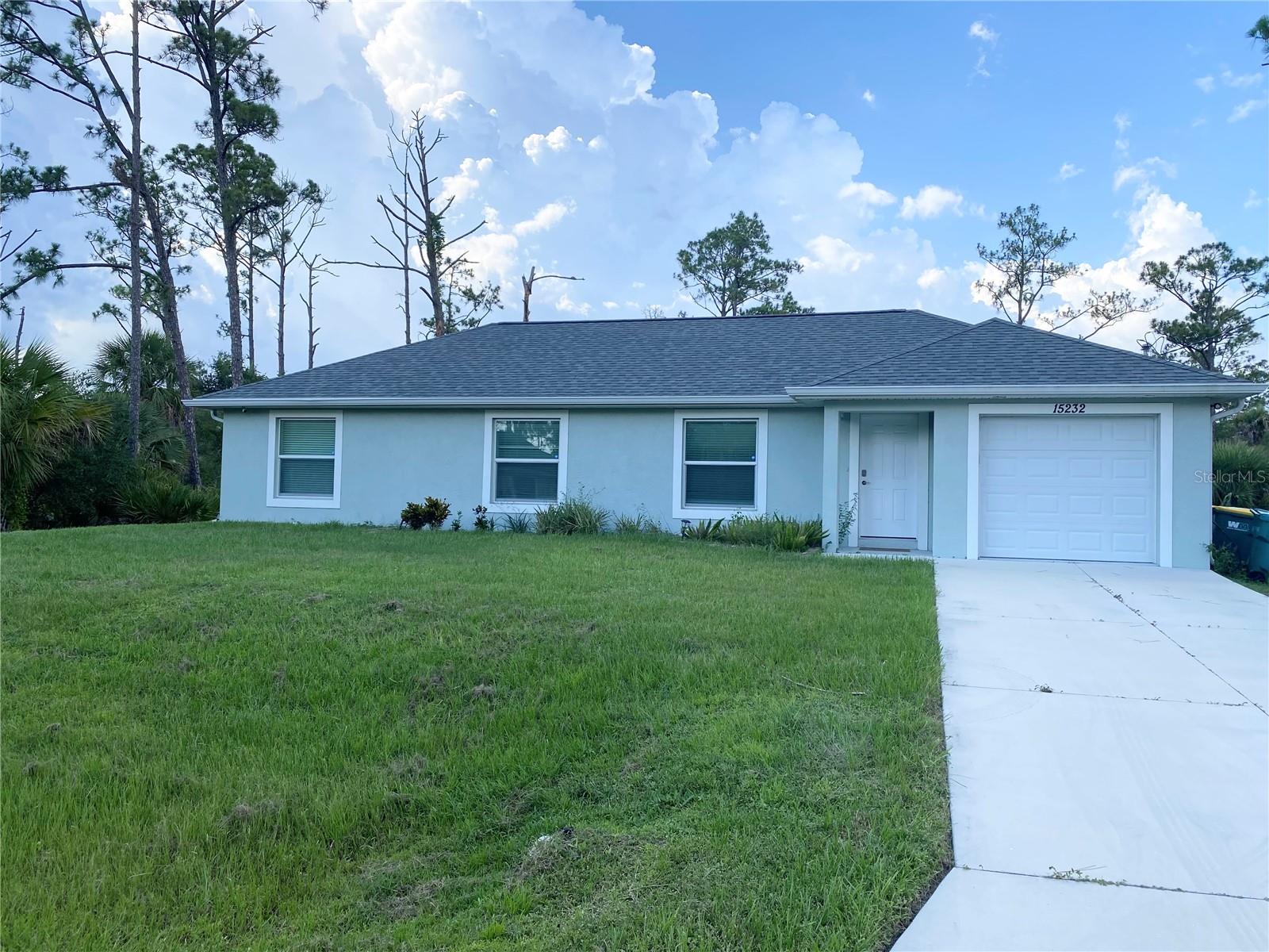 Welcome to your dream home in Port Charlotte, FL! This stunning boasts a modern and inviting open floor plan, designed for both functionality and luxury living.With 3 spacious bedrooms and 2 elegantly appointed bathrooms, Hurricane impact windows, the fully furnished interior is move-in ready, offering both comfort and convenience and peace of mind with NO HOA or CDD fees and NO Flood zone—meaning NO FLOOD INSURANCE REQUIRED! Step inside and be greeted by the soaring high ceilings that create an airy and expansive atmosphere throughout the home. The heart of this abode is the Quartz counter tops, and top-of-the-line stainless steel appliances, the windows blinds and much more. Ideally located just a short drive from the stunning Gulf beaches ( Manasota beach, Englewood beach), shopping, golfing, airports, WELLEN PARK, the new Atlanta Braves Training Stadium, Cool Today Park, and the highly anticipated new Costco store, fishing, boating dining, restaurants and so much more! This home combines style, functionality, and comfort—ideal for modern living. Call now to schedule a showing before this home passes you by!