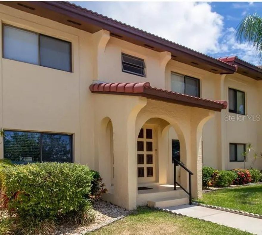 COMPLETELY renovated 2/2 in the beautiful 55+ Meadowcroft North Community. Dream kitchen, new a/c, roof, water heater, bathrooms and flooring. Many many upgrades. Enclosed Lanai PLUS screened porch. Annual rental with lease. No pets. Resort style heated pool, clubhouse with library and scheduled activities. Pictures are prior to seller moving. Unit is vacant and offered unfurnished.