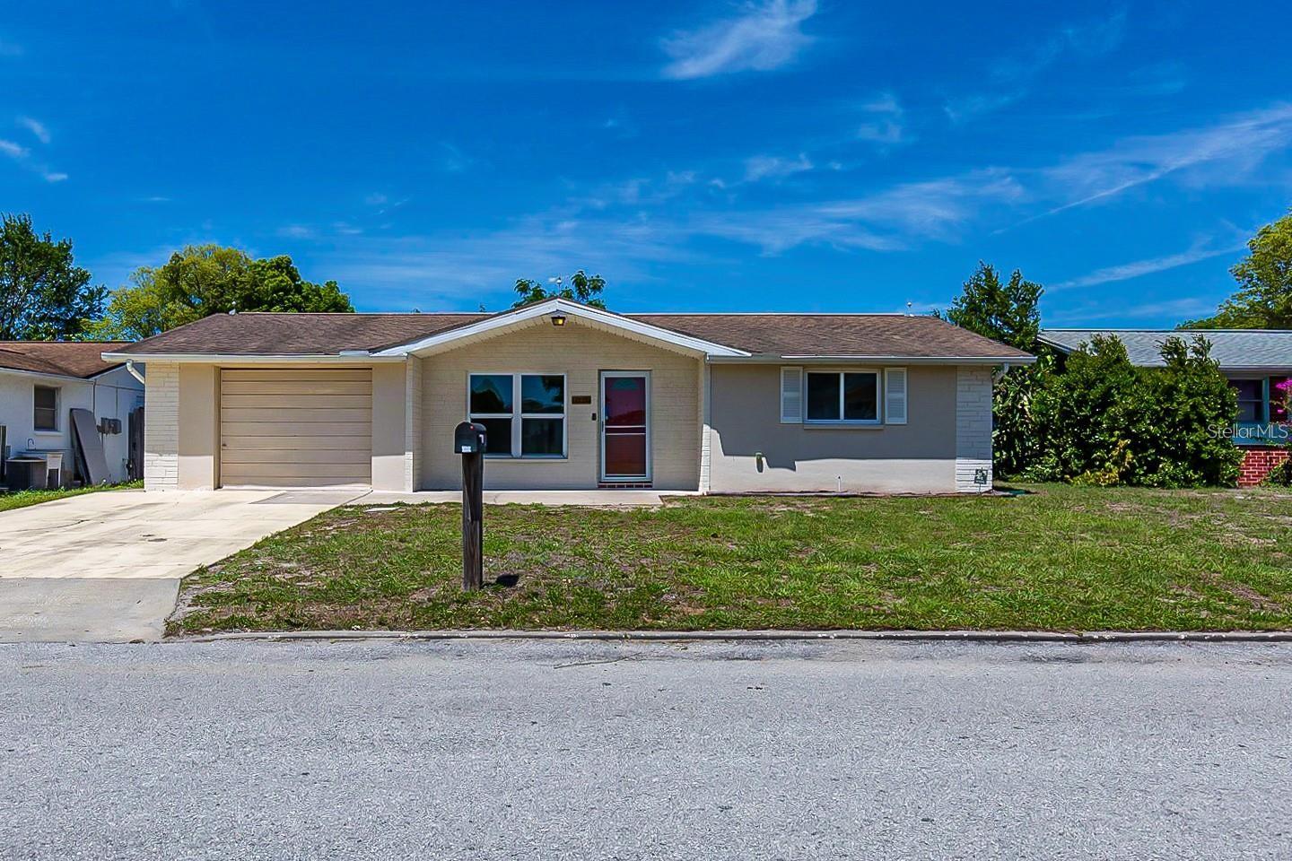 Welcome to your new home in the heart of Port Richey! This charming two-bedroom, two-bath single-family home offers the perfect blend of
comfort and convenience. Enjoy the freedom of no HOA restrictions while taking full advantage of the spacious, fully fenced-in backyard,
complete with an above-ground pool and a cozy gazebo—ideal for outdoor entertaining or simply unwinding after a long day. Inside, the home
features a practical layout with ample natural light, and outside, you'll appreciate the convenience of a one-car garage that also houses a washer and dryer, making laundry day a breeze. Don’t miss out on this incredible rental opportunity!