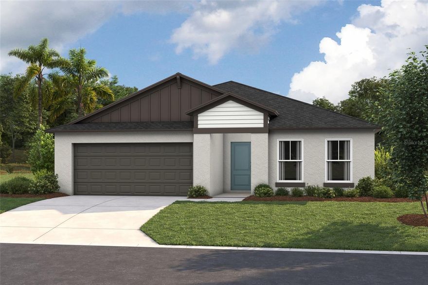Under Construction. Esperanza 
BELOW MARKET INTEREST RATES with use of Seller's Preferred Lender.
Meet the Esperanza, a single-story, multi-generational home designed for modern living with flexibility and comfort. This 4-bedroom, 3-bathroom, 2-car garage home features a separate multi-gen suite with its own bathroom and kitchenette, ideal for extended family or guests. The spacious layout offers distinct areas for gathering and relaxing, including an open-concept living and dining space paired with a thoughtfully designed kitchen featuring quartz countertops, stainless steel appliances, and smart home technology for everyday convenience. With smart design and stylish touches throughout, the Esperanza balances independence and togetherness, providing room to grow—together.
Scenic Terrace pairs comfortable living with inviting community spaces in Lake Hamilton. Amenities include a resort-style pool, clubhouse, playground, and dog park for everyday enjoyment. Ideally located between Orlando and Tampa, residents enjoy convenient access to the best of Central Florida. 
Images shown are for illustrative purposes only and may differ from actual home. Completion date subject to change.
Contact or make an appointment for more details on interest rates.