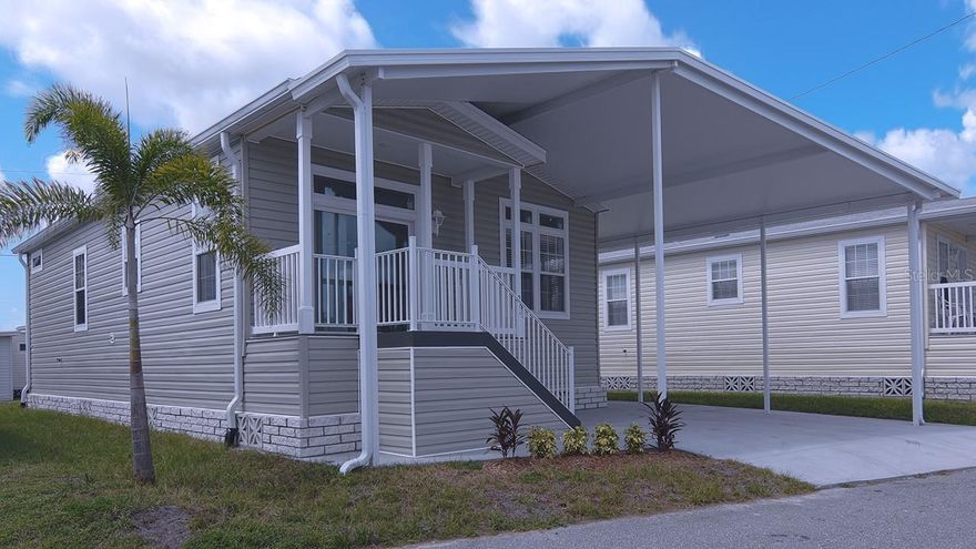 Tropic Isles Co-Op is a 55+ Resident Owned Waterfront Community in beautiful Terra Ceia Bay.  Tropic Isles Co-Op has an agreement with Citrus Mobile Homes to build Jacobsen Homes on selected lots on the community. This is one of such lots. Buyer is responsible for reviewing Rules & Regulations, confirming lot sizes, etc. Community Application approval is required ($100 fee non-refundable). The model home placed on this property is showing on the pictures. Price of upcoming home was reduced to $237,900 which includes the $50,000 lot. This listing is only for the lot. We will provide you with contact information at Citrus Meadowood Homes to purchase the Mobile home.