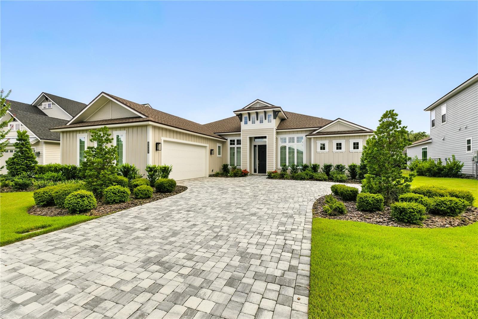 New Listing in Sought-After Oakmont – Gainesville, Florida
This stunning 4-bedroom, 3-bathroom, 2023 home is filled with beautiful upgrades that bring both elegance and functionality. Step inside to find tray ceilings, abundant natural light, and thoughtful design details throughout. The heart of the home features a large Kitchen with a beautiful quartz island, gas stove, and plenty of cabinet space, with an upgraded pantry showcasing custom Shiloh cabinets—perfectly designed with a coffee/espresso station or easily convertible into a home office. The spacious dining area is adjacent to the living room. The sliding glass doors create an indoor/outdoor living space in the cooler months for entertaining that has audio blinds for convenience and style.
Additional highlights include:
Custom wood shelving upgrades throughout, Upgraded Jack & Jill bathroom with marble inset shower, Designer interior blinds & new light fixtures, Large spacious screened-in back patio with pavers and a doggie door, plumbed for a summer kitchen, Fenced backyard with privacy hedging, ideal for pets, play, or adding a future pool, The front and backyards have been thoughtfully landscaped, creating inviting curb appeal and a private retreat in the back. This home blends luxury, comfort, and practicality in one of Gainesville’s most desirable communities. The oversized two-car garage is a perfect fit for a family that needs additional storage space. The Oakmont community offers top-rated amenities, including a resort-style swimming pool with lap lanes, a clubhouse, tennis courts, a fitness center, basketball courts, a playground, and a 45-acre turtle conservation area. Accessible to shopping, restaurants, UF Health, University of Florida, VA Hospitals, North Florida Medical, and so much more.