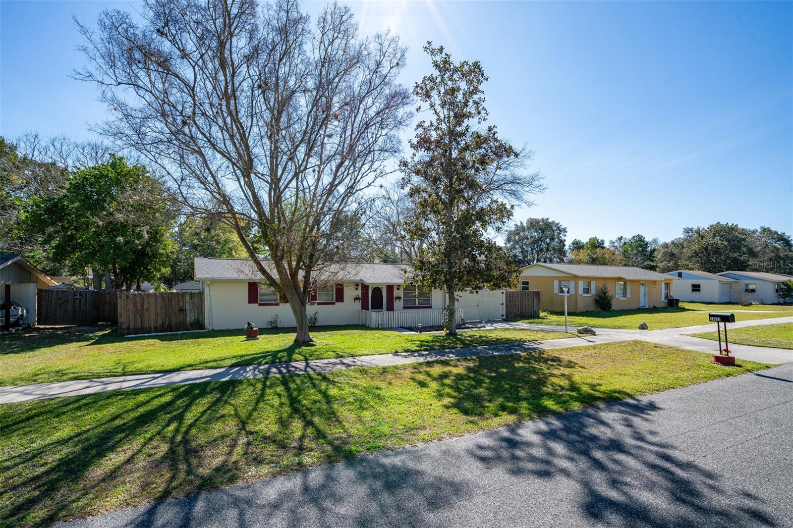 Outstanding single family home for sale. Three bedrooms and one bathroom completely remodeled and with a BRAND NEW ROOF!!! Located in the growing area of Marion Oaks and just a few miles from I-75. Additional features include a sun room, inside laundry, outside storage closet and two sheds. The side of home features a large gate with concrete slab just perfect for your boat, trailer etc.