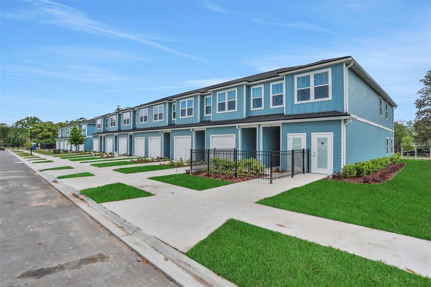 One or more photo(s) has been virtually staged. One month off, To be applied on the 1ST FULL MONTH OF RENT with Move in by 12/31/2025
This stunning 2025 new build 3 bedroom 2.5 bathroom townhome offers 1481 sq ft of modern living space designed for comfort and style. Enjoy gorgeous tile flooring throughout the main living areas, creating a sleek and cohesive flow. The open-concept layout is perfect for entertaining, while large windows fill the home with natural light. Featuring spacious bedrooms, and contemporary finishes, this home blends elegance with functionality. Experience luxury Florida living at its finest. Perfectly situated in a great location within a wonderful community.