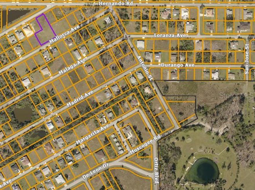 LOCATION! POTENTIAL! INVESTOR ALERT! RARE OPPORTUNITY! 4 PARCEL OR POTENTIAL 7 BUILDABLE LOTS! NO HOA FEES! NOT IN A FLOOD ZONE! WALKING DISTANCE TO THE WARM MINERAL SPRINGS! GREAT LOCATION NEAR THE WELLEN PARK! CAN BE SOLD SEPARATELY OR TOGETHER!