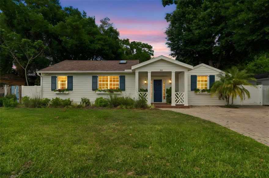 This is the one you don’t come across twice. Set on nearly a 10,000 square foot lot in Riverside Heights, this fully reimagined home has been thoughtfully renovated over the past three years with a level of detail and design that truly stands out. Offering three well sized bedrooms and three full bathrooms, the layout is both functional and thoughtfully designed for everyday living.
Inside, every finish was intentionally selected from soapstone countertops and high end appliances to warm hardwood flooring, beautifully sourced tile, and elevated lighting that brings each space to life. Vaulted ceilings with skylights flood the home with natural light, while custom window treatments add a polished, tailored feel throughout. A separate living room opens directly to the backyard, creating an ideal transition for indoor outdoor living and entertaining.
The outdoor space is just as compelling, featuring a fireplace and a yard with endless potential to design your own private retreat. A dedicated mudspace and laundry room add to the home’s practicality, with flexibility to enhance or customize to fit your lifestyle. Major systems and big ticket items have all been addressed within the last six years, offering both peace of mind and long term value. This is not just a renovation, it is a complete transformation on a lot size that is rarely available in this location.
Located in the heart of Riverside Heights, one of Tampa’s most sought after and rapidly growing neighborhoods, this home offers unbeatable proximity to Downtown Tampa, Armature Works, and the Riverwalk. Known for its charm, character, and strong sense of community, Riverside Heights is filled with beautiful parks, walkable streets, and a lifestyle that continues to draw buyers in.