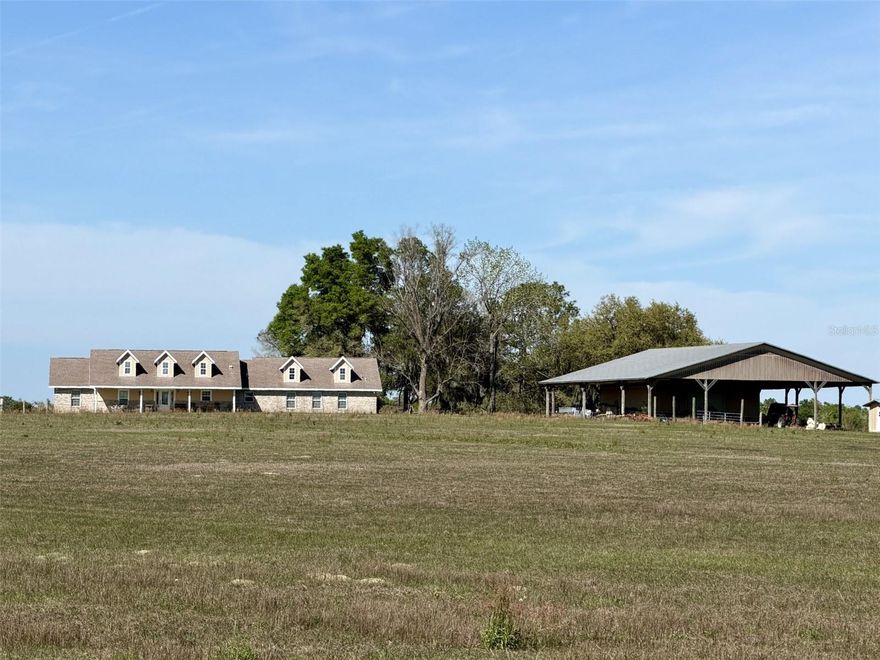 Experience peaceful country living in Dunnellon! This 4-bedroom, 3-bath brick ranch sits on 159.25 acres. The World Equestrian Center is only 15 miles away. The expansive land offers endless possibilities and is ideal for horse lovers, with plenty of room to add barns, paddocks, and riding arena. A large shop and existing pole barn provide excellent space for equipment, storage, or workshop use. 
Whether you're looking to create an equestrian estate, working farm, or private retreat, this property is full of potential.
Don't miss your chance to own this exceptional piece of Florida countryside!
**More pictures coming soon**