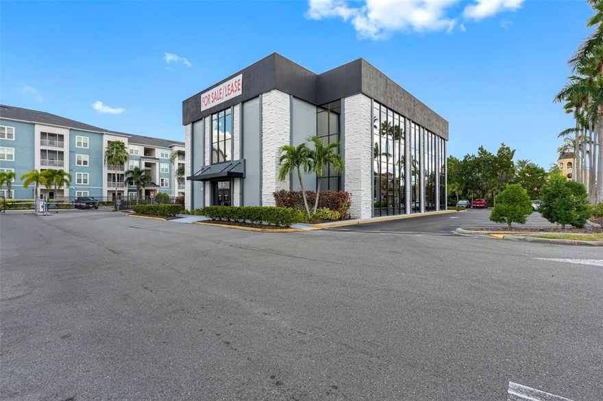 Under contract-accepting backup offers. Outstanding Owner User opportunity on U.S. 19 N in Clearwater. No expense has been spared in transitioning this space into a corporate office. The more than 11,000 square feet of office features a mix of private office and open workspace. Outstanding building signage potential with West facing exposure to U.S. 19 N. that has more than 80,000 cars per day in traffic count. The building sits on .63 of an acre and offers 28 parking spaces. In addition to the second-floor corporate office space, the space has a stand-alone mezzanine office that overlooks the open floor plan. The building even has its own helipad frame on the rooftop. The second floor is serviced by existing elevator infrastructure.