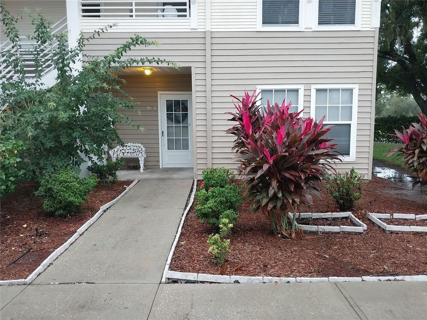 Welcome to the Perfect location of this Imperial Lakes Condominium in Mulberry Florida. Close to all amenities and major shopping, walking distance to Publix this is a great unit ready to fix up and rent out or resell or live in yourself. The Association takes care of the roof and the common areas so no need to worry about that expense. Due to the repairs needed to bring this home back to Life this will be a CASH only deal. This Key West style home has a great accessible layout, Pet friendly, community mailbox, Garbage pickup, parking space under carport, End Unit for added privacy, Teco & county water. Great Investment opportunity. Must sign hold harmless clause do to potential mold in home from plumbing leak before entering home.