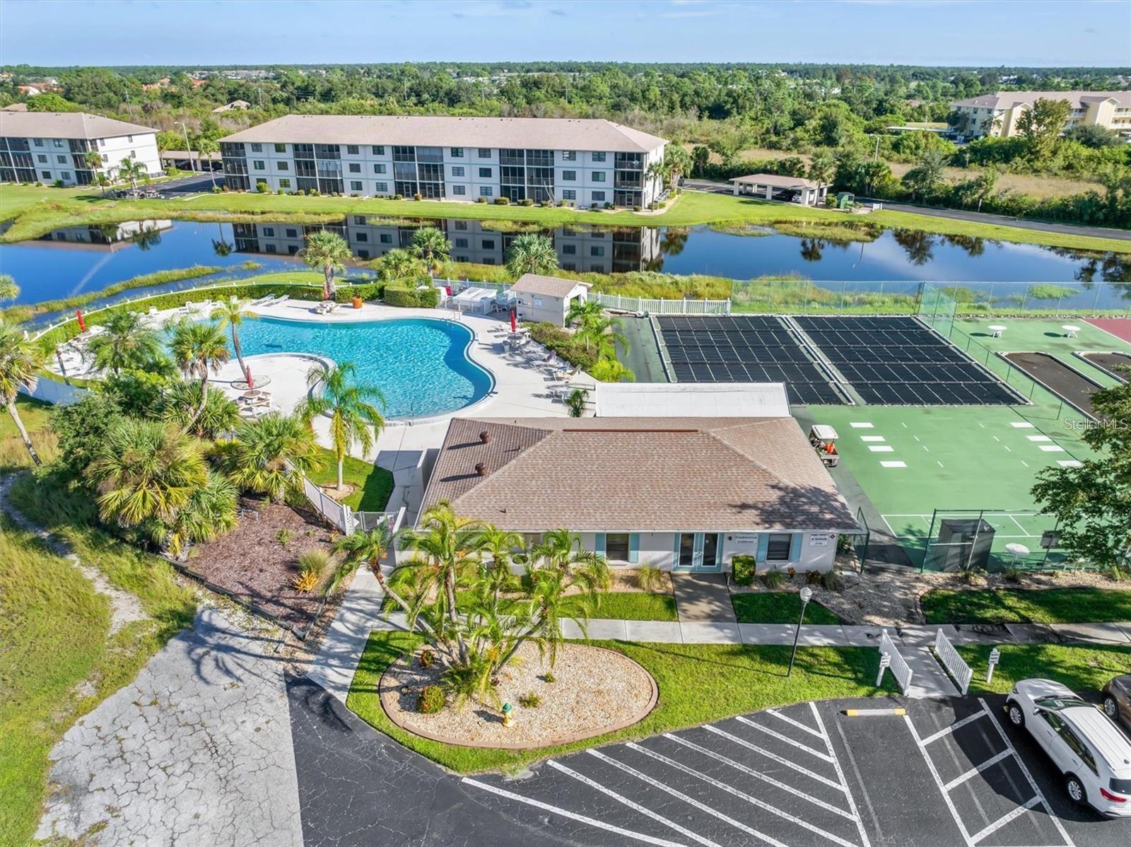 Welcome to Newport Condominiums! WATER IS INCLUDED! This 2 bedroom 2 bathroom Punta Gorda condo is move in ready and awaiting its new owner! This top floor unit features tall cathedral ceilings, indoor laundry, split floor plan, and a beautifully updated kitchen! Private enclosed balcony with storm protection! Newport has all of your must have amenities on site, and is only a short drive to 175 and all of the outside amenities needed. This unit is located near shopping, dining, golfing, fishing, entertainment and so much more! Florida living at its finest! The furnishings are included! Call to schedule your private showing today! BRING ALL OFFERS!