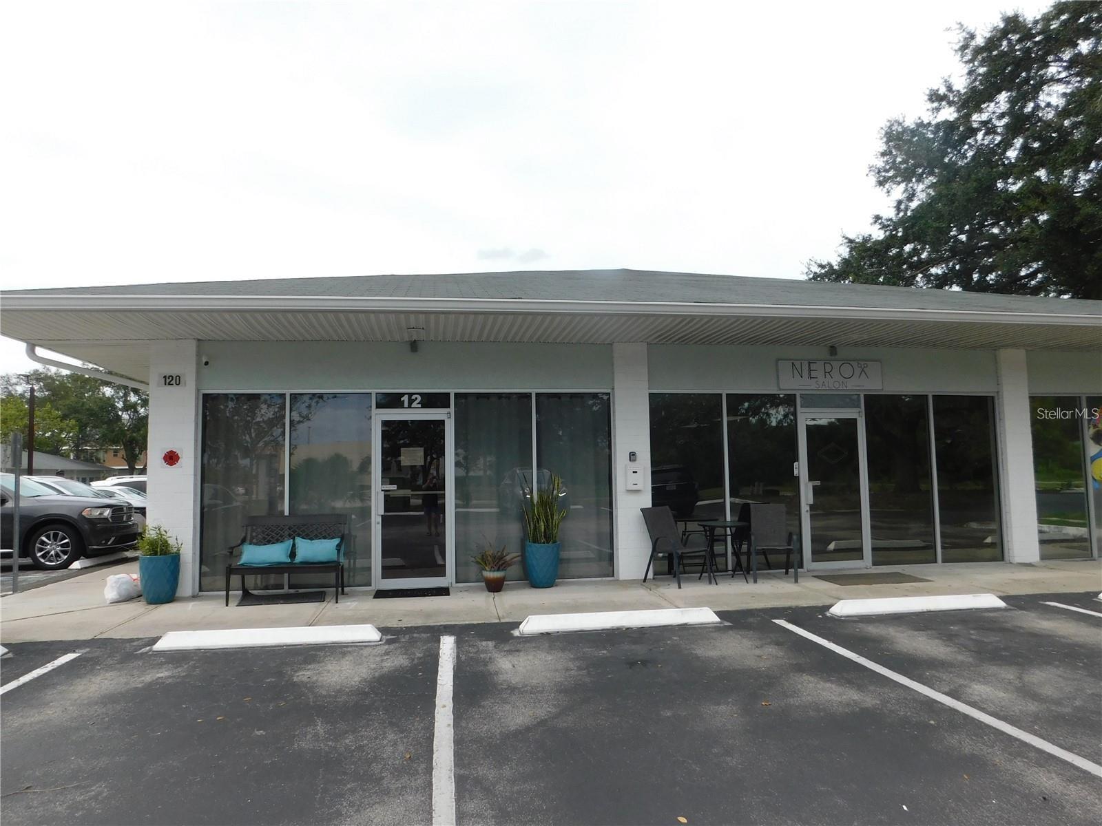 720 Sq Ft CORNER STOREFRONT FACING ALEXANDRIA BLVD - RENOVATED AND IN MOVE IN CONDITION! Retail, Business, Office, Professional Usage. This is a fantastic location just blocks from the rapidly growing business epi-center and heart of Oviedo (Oviedo on the Park). This unit is 720 sq ft with a private entrance, private bathroom, large open area plus one large office. The current tenant is an interior designed and real estate office. UPGRADES include stylish waterproof vinyl plank flooring, new shut off valves and plumbing upgrades, New bathroom fixtures. COMPLEX FEATURES: New back lit street signage, new exterior parking lot lights plus water, trash, and sewer are included. COMPLEX TENANT MIX includes Medical Office, Physical Therapist, Salt Room Day spa, Dentist, Insurance Agent, Yoga Studio, Software Companies, Permanent Makeup and Tattoo Salon, Beauty Salons, Dog Groomer, Kids Cooking Experience and Religious worship group. 1-5 year lease terms available. Additional monthly charges for CAM.