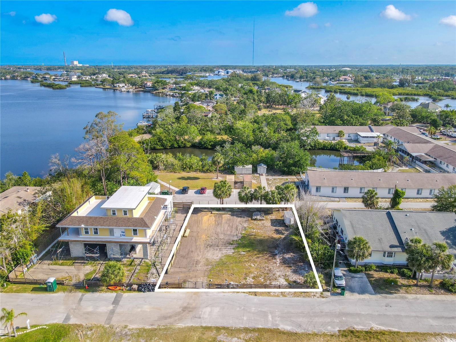 Build Your Dream Home with Bayou Views in Historic Tarpon Springs
Rare opportunity to own one of the last buildable lots with water views in charming Old Tarpon Springs! Tucked away at the end of a quiet cul-de-sac, this high-and-dry, fully fenced property has partial views of scenic Kreamer Bayou. Surrounded by million-dollar homes, this nearly 1/3-acre lot is perfectly positioned for a custom stilt home with room for a pool, garage below, and all the coastal living features you’ve imagined.
Located in an AE flood zone—unusual for properties west of Alt-19—you’ll enjoy both peace of mind and a peaceful setting. Utility access is convenient, and the street is private and serene—yet just minutes to everything that makes Tarpon Springs so beloved: Craig Park, the historic Sponge Docks, boutique shops, waterfront restaurants, and cultural events year-round.
Outdoor enthusiasts will appreciate the proximity to multiple boat launches, the Pinellas Trail, and top-ranked beaches, including Sunset Beach, Fred Howard Park, and Honeymoon Island. Excellent schools, vibrant downtown nightlife, and easy access to both Tampa International and St. Pete-Clearwater airports round out the perks of this rare offering.
Design your future in a place where natural beauty meets coastal charm