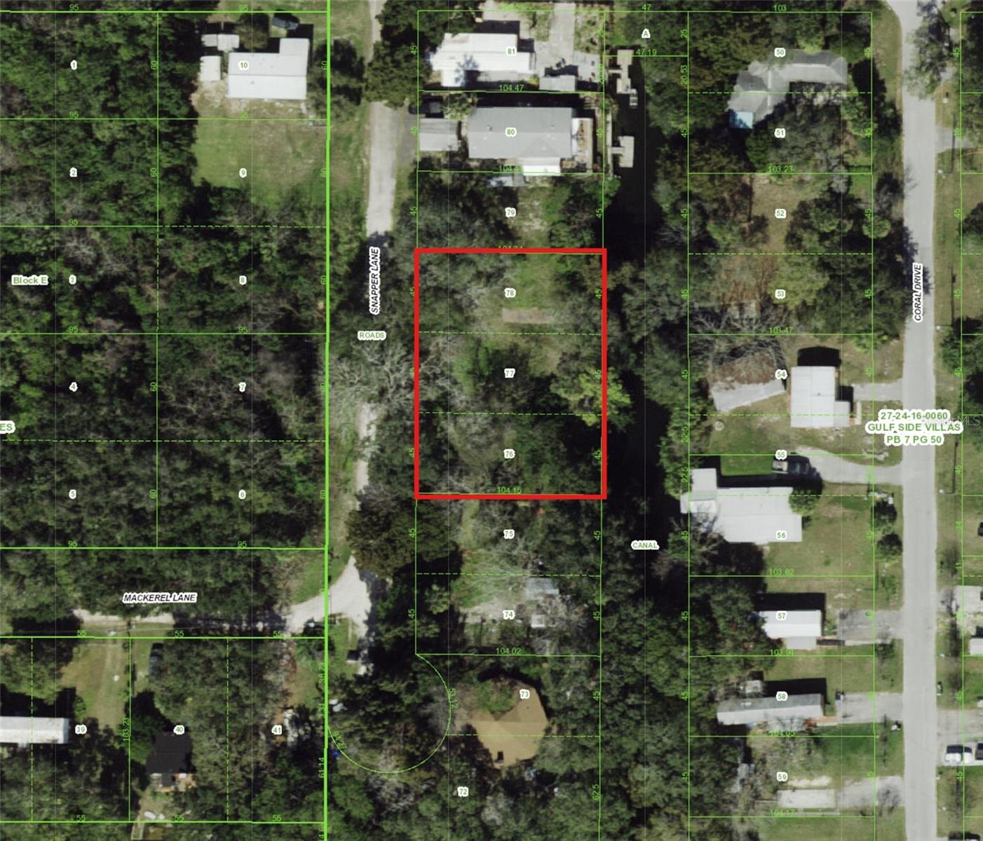 GULFSIDE VILLAS SUB - Land