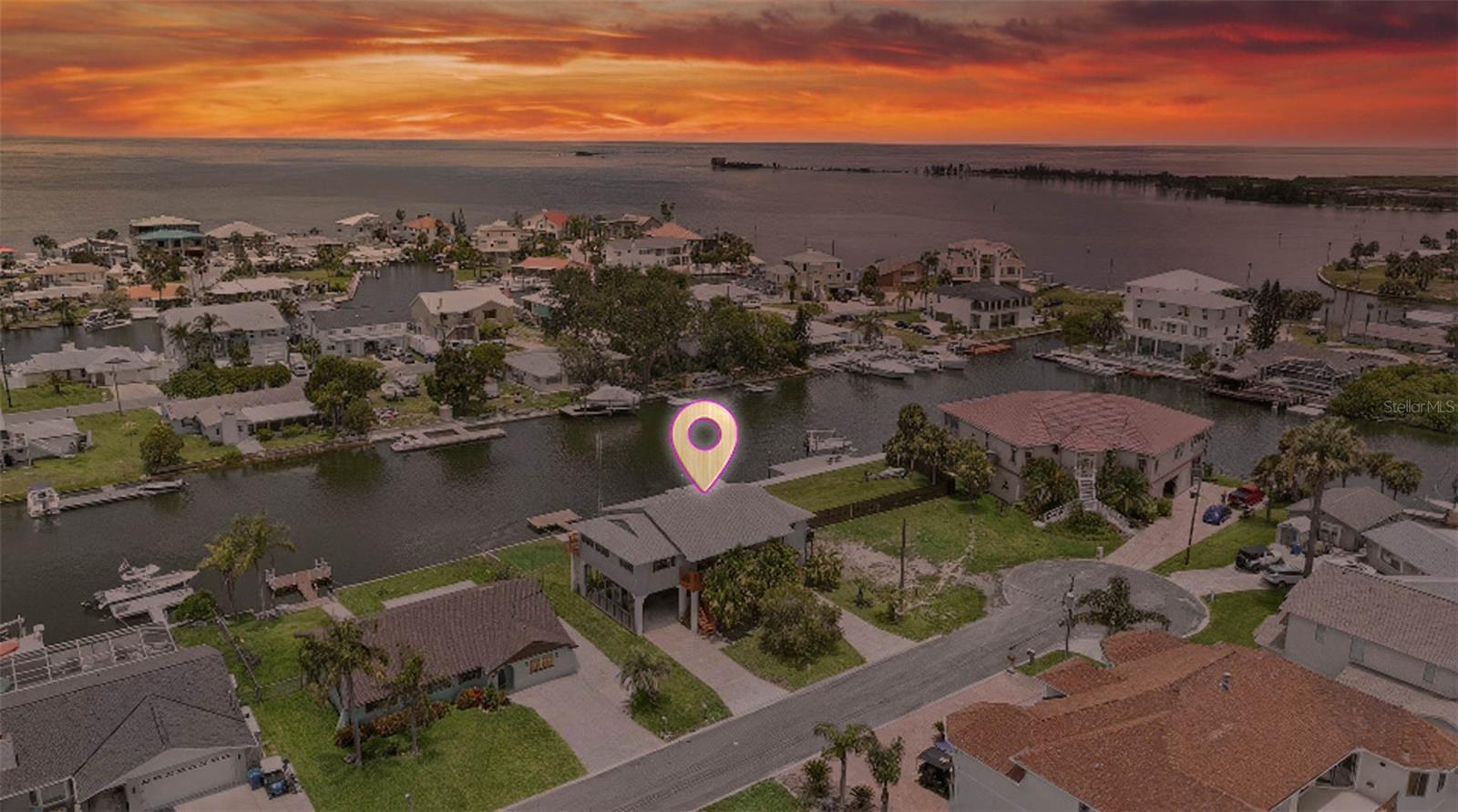 VIEWS, VIEWS, VIEWS — AND MORE SUNSET VIEWS! You do not want to miss this incredible opportunity to own a waterfront gem with some of the most breathtaking sunsets you'll ever see! This 3-bedroom, 2-bath home offers a split floor plan and is situated on a generous 7,600 SF lot with 76 feet of seawall. The sprawling backyard is a blank canvas with plenty of space to build your dream pool, outdoor kitchen, or entertainment area. Offered fully furnished, this home is ready for you to move in and start enjoying the Florida lifestyle — or renovate to make it your forever dream home. The west-facing back deck is ideal for sunset watching, while the open bottom level offers potential for reduced flood insurance rates. Additional highlights include: new A/C in 2020, hurricane shutters on the rear windows, and tons of outdoor space for expansion or customization. Hernando Beach is a vibrant waterfront community that offers the best of coastal living—boating, kayaking, paddleboarding, fishing, and more. Just minutes from the world-famous Weeki Wachee Springs, residents also enjoy close proximity to shopping, dining, hospitals, and top-rated schools. The community is golf cart friendly and allows short-term rentals with no HOA, no deed restrictions, making it perfect for full-time residents, part-time snowbirds, or investors. The Suncoast Parkway offers easy commuting to Tampa, Brooksville, and beyond. This is your chance to own a piece of paradise with unlimited potential and jaw-dropping views. Schedule your showing today!