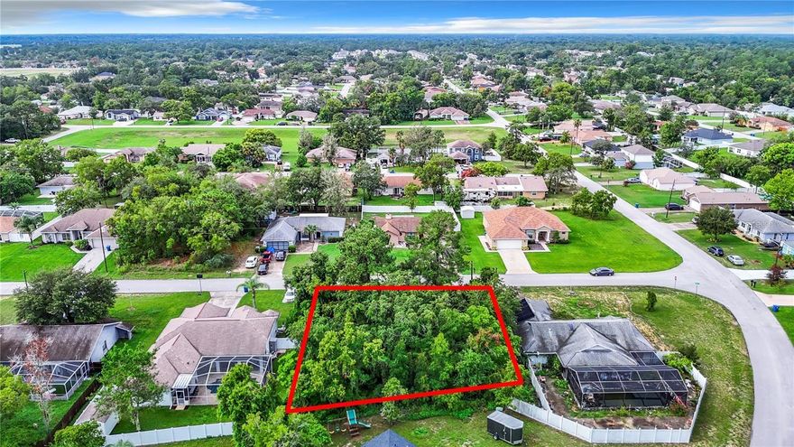 Build Your Florida Dream Home on This Prime Spring Hill Lot!

Discover the perfect canvas for your custom home in beautiful Spring Hill, Florida! This desirable vacant lot offers an exceptional opportunity to embrace the relaxed Central Florida lifestyle. Imagine designing and building your ideal residence, tailored to your every wish, on a property that puts convenience and natural beauty at your fingertips.

Key Features:

Ready for Your Vision: This property provides a clean slate for your new construction, with ample space to create the home you've always envisioned, complete with a private yard, potential for a pool, or lush landscaping.
Growing Community: Spring Hill is a thriving Hernando County community known for its friendly atmosphere and steady growth. It offers a diverse housing market and a strong sense of community.

Convenient Location: Enjoy easy access to Spring Hill's abundant amenities, including a variety of shopping centers, diverse dining options, reputable schools, and essential healthcare facilities. Major thoroughfares like US-19 and the Suncoast Parkway are just a short drive away, providing seamless commutes to Tampa, Clearwater, and other Gulf Coast destinations.
Outdoor Enthusiast's Paradise: Embrace the renowned Florida Nature Coast lifestyle with a wealth of outdoor activities nearby. Explore the magical Weeki Wachee Springs State Park, perfect for kayaking and seeing the famous mermaids, or spend sunny days at Pine Island Beach Park. Numerous local parks, golf courses, and nature trails are within easy reach, offering endless opportunities for recreation and relaxation.

No HOA or CDD (if applicable): Enjoy the freedom and flexibility that comes with owning land without restrictive homeowner association rules or community development district fees (verify for specific lot).
Whether you're looking to build your forever home or invest in a rapidly growing area, this Spring Hill lot presents an incredible opportunity. Don't miss your chance to secure a piece of paradise in one of Florida's most desirable locations. Inquire today and start planning your future!