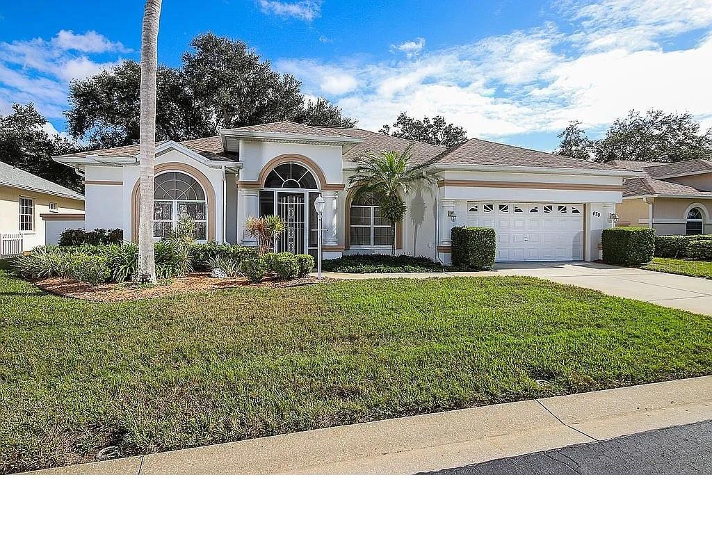Welcome to The Isles of Chestnut Creek—Venice’s most sought-after address. This beautifully maintained 3-bedroom, 2-bath residence offers nearly 2,000 square feet of elegant living space on a generous 8,596 sq ft lot. Recent upgrades include a 2022 A/C system, Newly painted, accordion hurricane shutters, and a brand-new roof 2025. Soaring ceilings and an open-concept layout create an inviting ambiance ideal for both entertaining and everyday comfort. The spacious primary suite is a serene retreat with a private bath, while the screened lanai provides the perfect setting for enjoying your morning coffee or sunset cocktails. A full garage, additional parking, and lush outdoor space add to the home’s appeal. Residents of this premier community enjoy exclusive access to a sparkling pool, tennis and pickleball courts, and more. Ideally located just 15 minutes from the beach, Venice Island, top-tier dining, shopping, and healthcare—this is Florida living at its finest. No Flood ins needed.