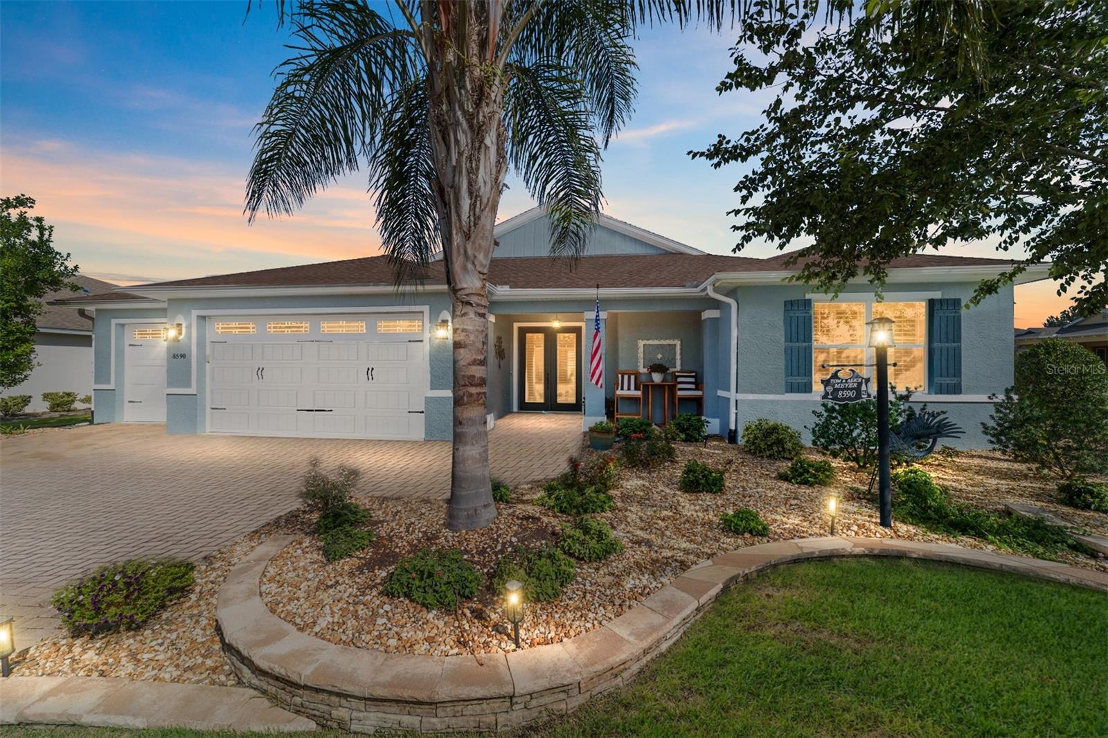 Imagine spending the Florida Lifestyle in this beautiful Wellington model located in the Candler West - Stonebridge neighborhood within On Top of the World. Three spacious bedrooms and bathrooms, den/study, large center island kitchen with quartz counters, gas cooktop, stainless steel appliances, built in oven, microwave and Generac home generator are just the beginning! The open floor plan is perfect for entertaining, split floor plan offers privacy for you and your guests, primary suite offers zero entry shower, huge custom closet and let's not forget large pantry in kitchen and separate butler's pantry that can be a coffee station or used for additional kitchen storage. Large corner lot within short golf cart ride or walk to "The Lodge" which is exclusive to Candler Hills and is resort style clubhouse featuring pool, separate spa, game room, meeting rooms, conference room/ballroom. There are so many amazing features that you really need to come check it out in person, you won't be disappointed!