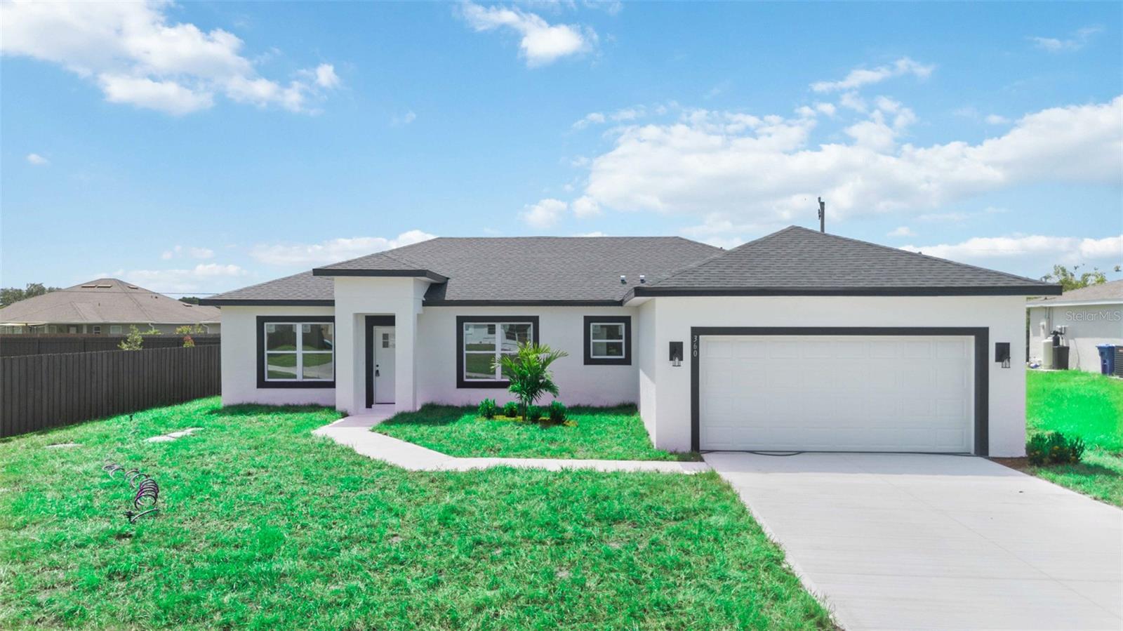 BEAUTIFUL BRAND-NEW 4-BEDROOM, 3-BATH HOME PRICED TO SELL.
With 2,603 total sq ft and 1,894 sq ft of heated living space, this thoughtfully designed residence offers the ideal Florida lifestyle. Located in Palm Bay, just minutes from world-famous Melbourne Beach, the scenic Sebastian Inlet, and approximately 1 hour and 15 minutes from Disney World, this home is perfectly situated for both relaxation and adventure.
Inside, enjoy a modern open floor plan featuring luxury vinyl flooring throughout, a spacious kitchen with a center island, and all stainless steel appliances. The home includes a second bedroom with its own private bath—perfect as a guest suite or multigenerational living option. Numerous upgrades and high-quality finishes make this home truly move-in ready.
Whether you're looking for your forever home or a strong investment opportunity, this property checks all the boxes. Palm Bay has a history of steady growth, making it an excellent long-term investment. Don’t miss out—schedule your showing today!