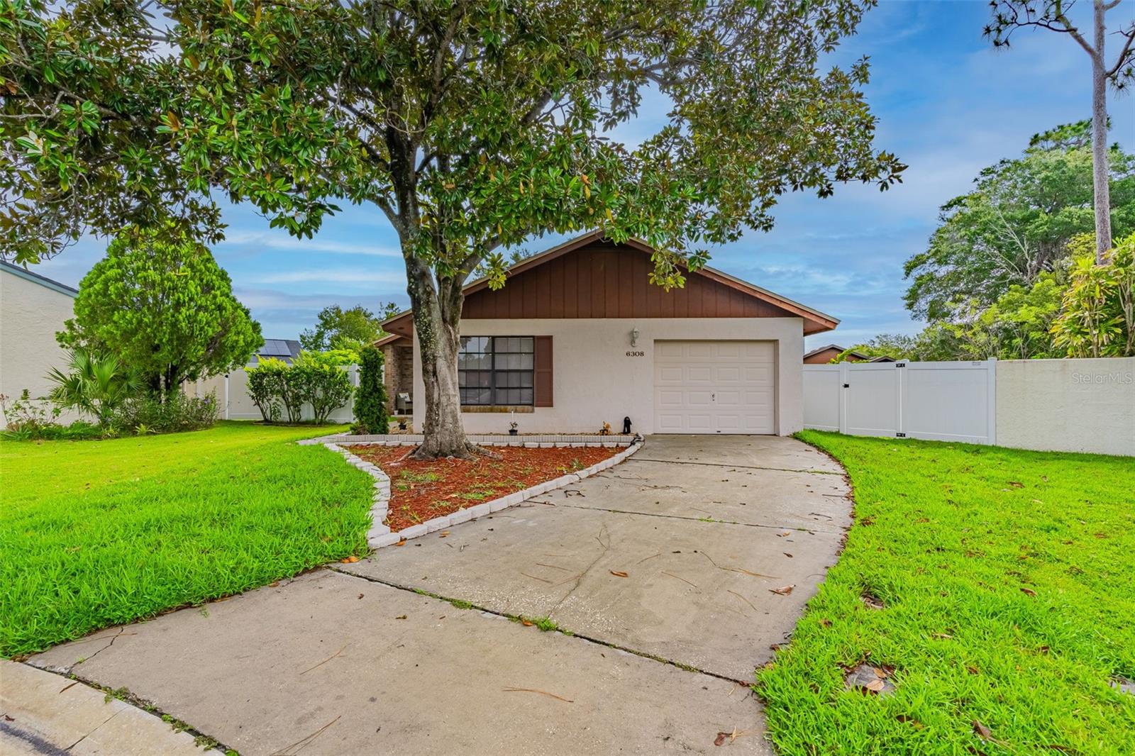 Welcome to this beautifully maintained one-story 3-bedroom, 2-bath home with a 1-car garage, perfectly situated on a quiet cul-de-sac. The thoughtfully designed split floor plan provides comfort and functionality, featuring a bright eat-in kitchen and an enclosed, air-conditioned sunroom ideal for year-round enjoyment. Step outside to a spacious fenced backyard, perfect for gatherings, pets, or simply relaxing in privacy. This vibrant community offers a wealth of amenities, including golf, tennis, pickleball, basketball, a playground, fitness center, Olympic-size pool, clubhouse, on-site restaurant, and 24/7 guarded gate access. Conveniently located near Orlando International Airport, major highways, Downtown Orlando, medical facilities, and shopping, this hidden gem combines comfort, lifestyle, and convenience. Don’t miss the chance to make it yours.
Schedule a showing today!