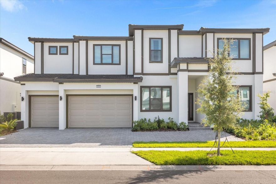 Discover unparalleled luxury in our newly built mansion, ideally located in the Paradiso Grande Resort just 1.5 miles from SeaWorld, 4.7 miles from Walt Disney World and 7 miles from Universal Studios.  
Prime Location for Business and Leisure: Just 3 miles from the Orange County Convention Center (OCCC), this property is perfect for corporate events. 
Exceptional Features:
Elegant Themed Bedrooms: The home includes 12 spacious king bedrooms, a Jurassic Park-themed room, an Avengers and Super Mario-themed rooms with bunk beds.
State-of-the-Art Entertainment: Enjoy a Star Wars-themed home theater, a nightclub-style loft with LED lighting, an Xbox, pool table, and arcade games.
Outdoor Luxury: Relax by the expansive pool and spa, or use the alfresco dining area.  With a view of the SeaWorld Fireworks this property has it all.  
Ideal Investment: Located near Orlando's top attractions, this mansion combines luxury with a prime location, making it an outstanding investment opportunity for both personal use and potential rental income.  
Be among the first to own this exceptional property, designed for large gatherings, family events, or corporate functions.
At Paradiso Grande you can enjoy the Aquarius Clubhouse’s resort pool and lazy river, game room, café and fitness center.  Short-term rental allowed!  Ask your Realtor to show you this home today!