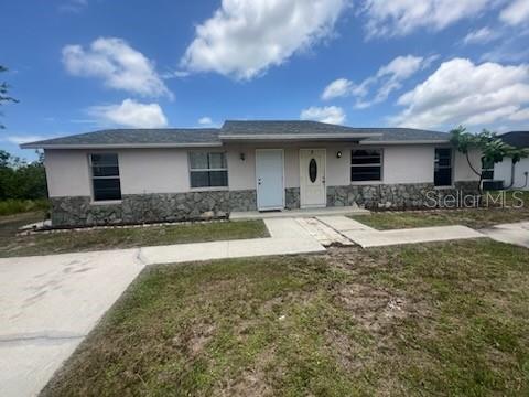 INVESTOR ALERT OR RENY ONE UNIT AND LIVE IN THE OTHER!!No HOA or CCD fees. This duplex offers a great potential whether your looking for an investment property or to enjoy living in one unit and making income from the other unit. Both units have a private entrance with updated kitchens Livingroom and two bedrooms and one full bath. Both units have an outside laundry room with easy asceses from the kitchen. It has a nice size backyard area with a shed that could be used for storage or a work shop. This duplex is conveniently located close to Englewood Beaches, Boca Grande and State Parks. Don't miss this opportunity to enjoy the Florida life style! Schedule your private tour today!
