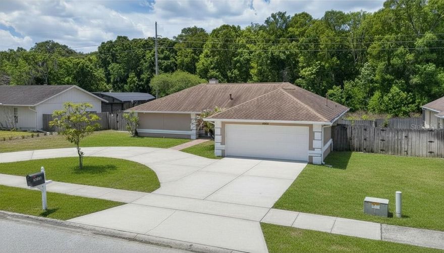 One or more photo(s) has been virtually staged. WELCOME-BIENVENIDO to HOWELL COVE! Beautiful 3-bedroom, 2-bathroom home located in the Seminole County area! This property features a NEW A/C (2026), fresh interior paint, and sits on a spacious 0.96-acre lot the property extends beyond the fence line and backs up to a conservation area and no rear neighbors, offering extra privacy, comfort, and peaceful views. 
The semi-circle driveway creates an elegant entrance while providing convenient easy-in/easy-out access without the need to reverse. As soon as you enter the home, you will notice the tile flooring throughout the entire house. The spacious living room features French doors leading to a screened patio and a huge deck overlooking the beautiful backyard.
The property extends beyond the fence line and backs up to a conservation area. The fully remodeled kitchen with wood cabinets is perfect for hosting amazing dinners with family and friends.
The garage has been freshly painted, including the floor.
Do you have an RV or boat? This home offers a dedicated side parking area with a concrete pad and an accessible fence gate for extra convenience. There is also a storage shed already waiting for you!
Don’t wait too long! Schedule your private showing or tour today.