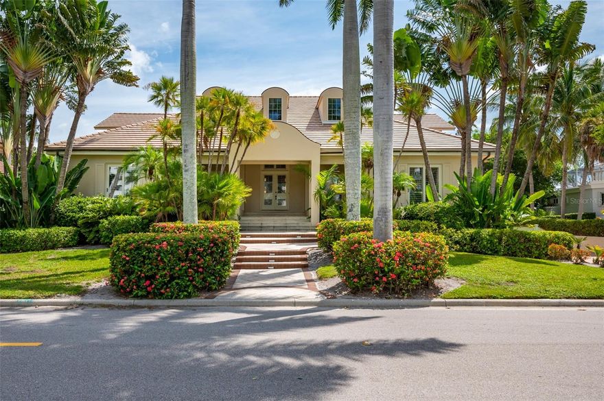 Rent is $15,000 monthly off season and $20,000 monthly for the season beginning in December to the end of April. Possibility renting for one year. Best rental in Longboat Key, lushly landscaped location on the golf course and beach access, set amid $10 million + homes. Open floor plan, high ceilings, oak floors, lots of windows, plantation shutters throughout, marble master bathroom amd 3 stops elevator. Very large covered porch overlooking tropical area and a heated pool.   A few steps from private beach. Great opportunity.