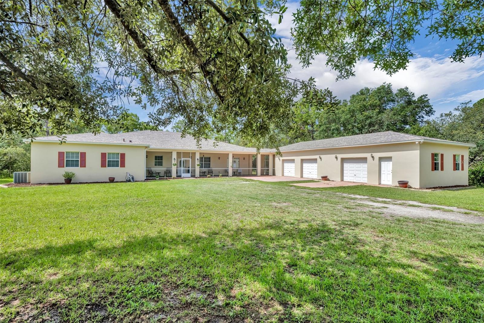 This custom-built ICF home offers 5 bedrooms and 4.5 bathrooms, situated on just over an acre in the Royal Trails subdivision. Thoughtfully updated, the home features a new roof (August 2024), fresh exterior paint (April 2025), new gutters (September 2024), a 2-ton A/C unit (July 2024), and a water softener and filtration system (September 2023). Designed for both comfort and functionality, it includes a 3-car garage with a workshop and shed, as well as an outdoor entertaining space with a trussed, screened-in front porch, back porch, and patio.
Additional upgrades include a commercial-grade electrical panel, a whole-house lightning arrestor, firewalls between the back patio and house as well as the garage, and ceiling plates pre-installed in the living room for future surround sound—complete with conduit tubing for easy wiring, kitchen has a 7x6 walk in pantry. The attic features energy-efficient Icynene insulation for year-round comfort and reduced utility costs.
A separate entrance leads to a flexible space that can serve as a home office, in-law suite, flex room, or just a bedroom—perfect for remote work or multi-generational living. Built with 8” insulated concrete form (ICF) walls, the home offers energy efficiency and may help reduce cooling and insurance costs.
Don’t miss the chance to own this thoughtfully designed and meticulously maintained home—schedule your private showing today!