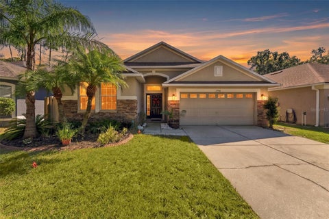 Photo of 21916 Waverly Shores Lane, Land O Lakes, FL 34637 (MLS # TB8557795)