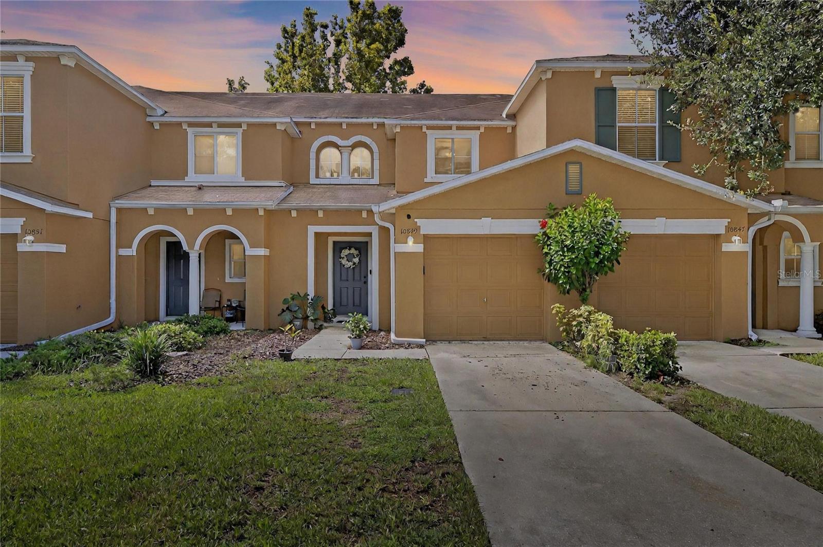 THIS COULD BE THE ONE! Check out this beautiful townhome featuring 2 beds, 2.5 baths, and a 1-car garage. Newer STAINLESS STEEL KITCHEN APPLIANCES (2025), FRESH PAINT (2024), UPDATED KITCHEN CABINETS (2024), WINDOWS AND WHOLE HOME SURGE PROTECTOR (2024),NEW AC (2024), and updated flooring! This SERENE MAINTENANCE FREE COMMUNITY of St. Charles Place is immersed in natural beauty and is surrounded by MATURE LANDSCAPING! The community features a REFRESHING COMMUNITY POOL and BEAUTIFUL LAKE! NO CDD! The HOA monthly fees include water, sewer, garbage, roof reserves, building insurance, and lawn care! FANTASTIC LOCATION close to shopping, entertainment, and restaurants! THIS HOME IS A MUST SEE!