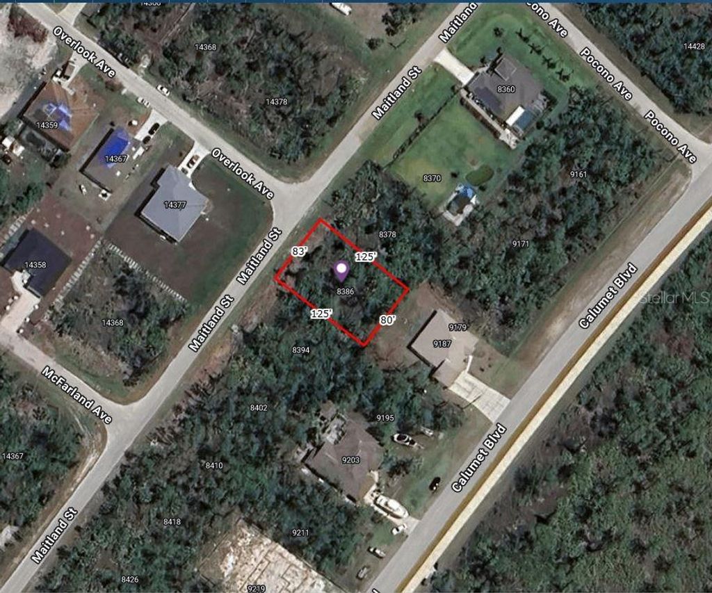 Photo of 8386 Maitland Street, Port Charlotte, FL 33981 (MLS # A4647723)