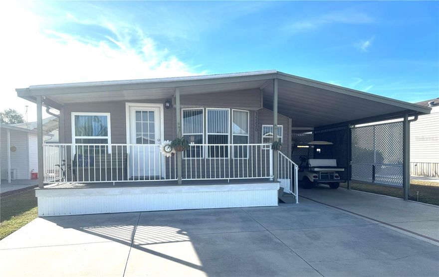 Welcome home to this charming 2-bedroom park model, offering the perfect blend of comfort and convenience.  Thoughtfully designed to maximize space, this cozy retreat features a welcoming living area with natural light and efficient layout ideal for full-time living or seasonal escapes.  The kitchen provides everything you need - plenty of cabinetry, functional counter space, and an easy flow that makes meal prep simple.  Both bedrooms provide comfortable sleeping quarters with the second room perfect for guests or flexible use as a home office or hobby space.  There is a shed for storage on the property and the washer & dryer are under the roof over in a protected niche.  There is even room for your golf cart to park.  Whether you're seeking an affordable getaway, a downsized net, or a low-maintenance lifestyle, this park model delivers comfort, charm, and simplicity.American Condominium Park is a 55+ gated community with heated pool, clubhouse, exercise room, sauna, hot tub, tennis/pickleball courts, horse shoe pits, shuffleboard, and many more amenities.  A friendly active community with dances, dinners, and entertainment.  Perfect for full time affordable living and cost effective for snow birds.  No rent as you own the land.  Reasonable monthly fee that maintains the common elements and amenities for your use.