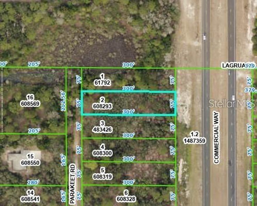 Half acre on Commercial Way, future land use maps updated to commercial zoning, planning department stated PDP-Highway Commercial
Adjacent parcel also available, giving you over 1 acre directly on US19, Owner financing available with 50%down, 10 year term
These are the 1st and 2nd lot on US 19TH as you enter Hernando from Citrus County