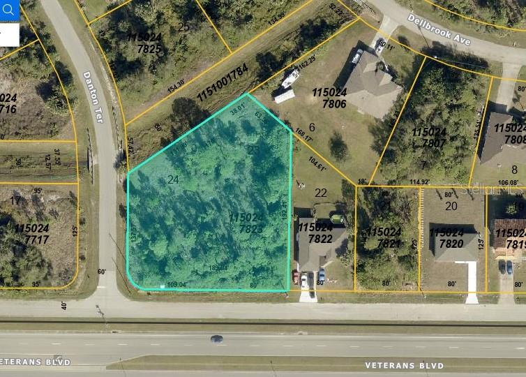 Double corner lot with current zoning use: Activity Center
Two lots: LOTS 23 & 24, BLK 2478, 48TH ADD TO PORT CHARLOTTE BEING SAME LANDS AS DESC IN ORI 2024012810 & 2024013025
