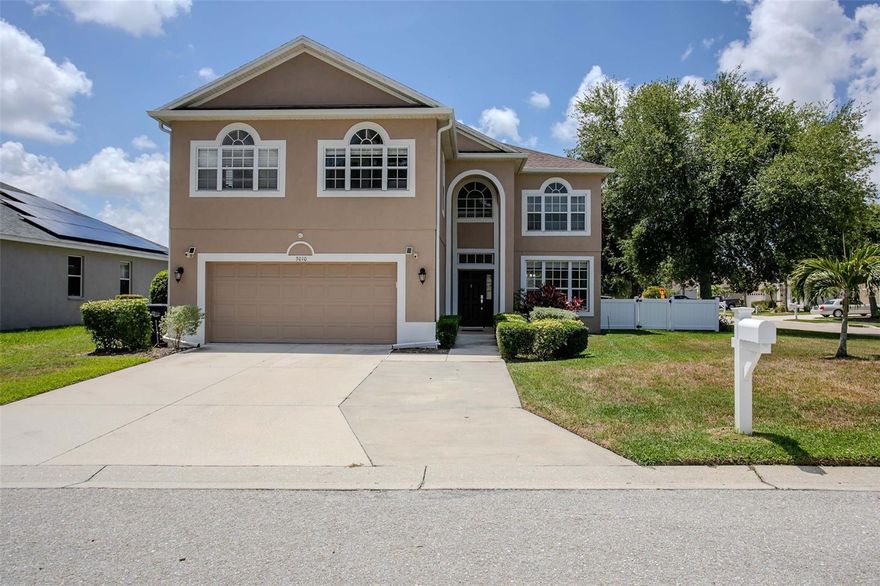 This home is priced to sell. 
Welcome to this spacious two-story home, on an oversized corner lot featuring 4 bedrooms, 3 bathrooms, and a versatile bonus room that can serve as a fifth bedroom, home office, or flex space. Thoughtfully designed for comfortable everyday living, this home offers plenty of room for family and guests. The primary suite provides a relaxing retreat, featuring a spa-inspired bathroom and his and her spacious walk-in closets. Additional bedrooms are generously sized and well-appointed, offering flexibility for family, guests, or a home office.
The kitchen is thoughtfully designed with stainless steel appliances that combine style and everyday functionality. 
Step outside to the enclosed lanai featuring a saltwater pool and a fenced backyard, offering plenty of space for entertaining, pets, or simply relaxing and enjoying the Florida lifestyle.
The home also includes a brand new top-of-the-line water treatment system, along with a newly installed smart water shut-off and monitoring system for added convenience and peace of mind.
This home is being offered optionally turnkey, making it ready for immediate enjoyment.
Just a 20-minute drive to Anna Maria Island and close to dining, parks, and everyday conveniences, this move-in-ready property offers space, flexibility, and exceptional value in the heart of Bradenton.