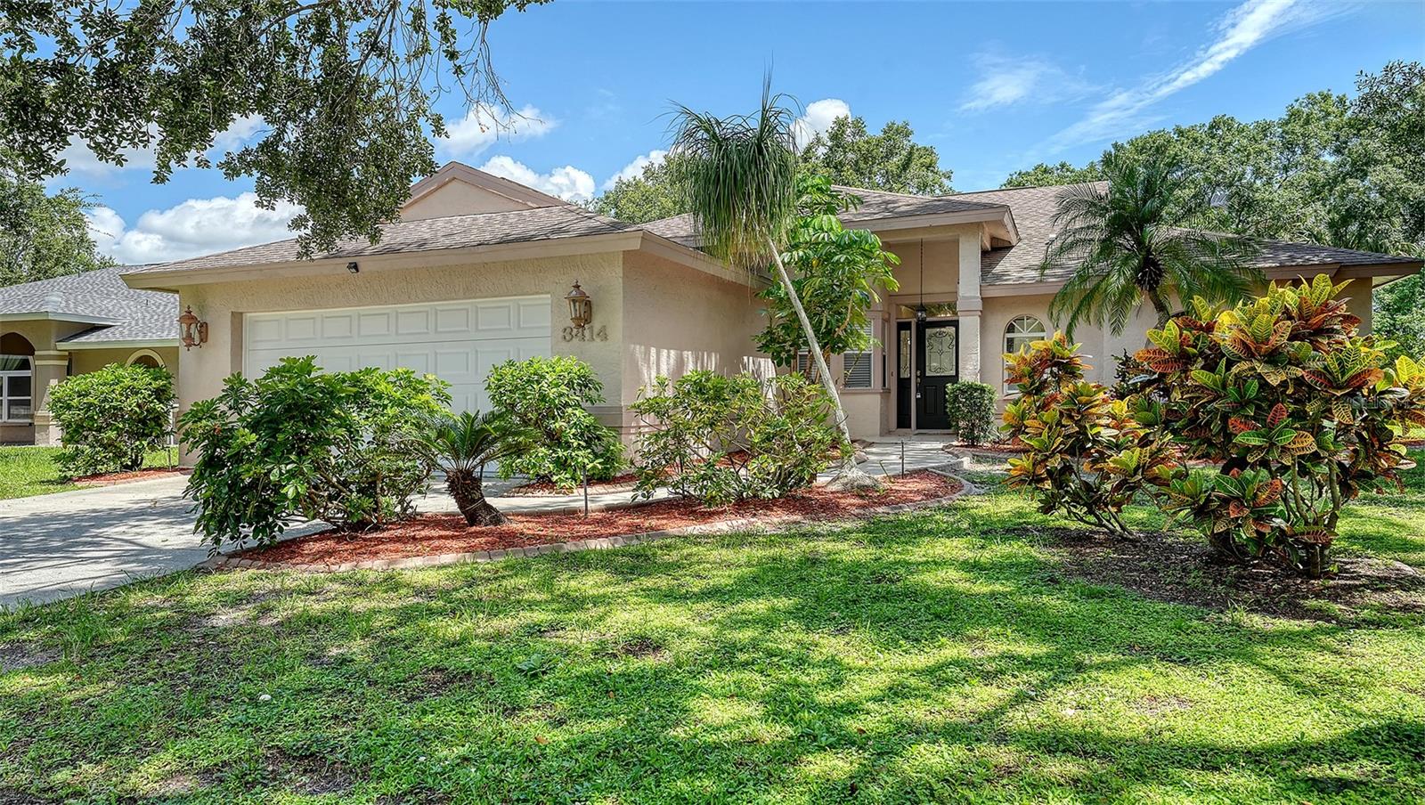 Desirable Crystal Lakes neighborhood is minutes away from UTC shopping, dinning and many other amenities. This 3 bedroom 2 bath home was built in 1990. There is Screen enclosed in ground pool with a private wooded back yard. Kitchen has granite counter tops, wood cabinets and stainless steel appliances. In the Kitchen there is a breakfast nook with a built in desk. Some updating to 2nd bath room plus new light fixtures and ceiling fans thru out the house.