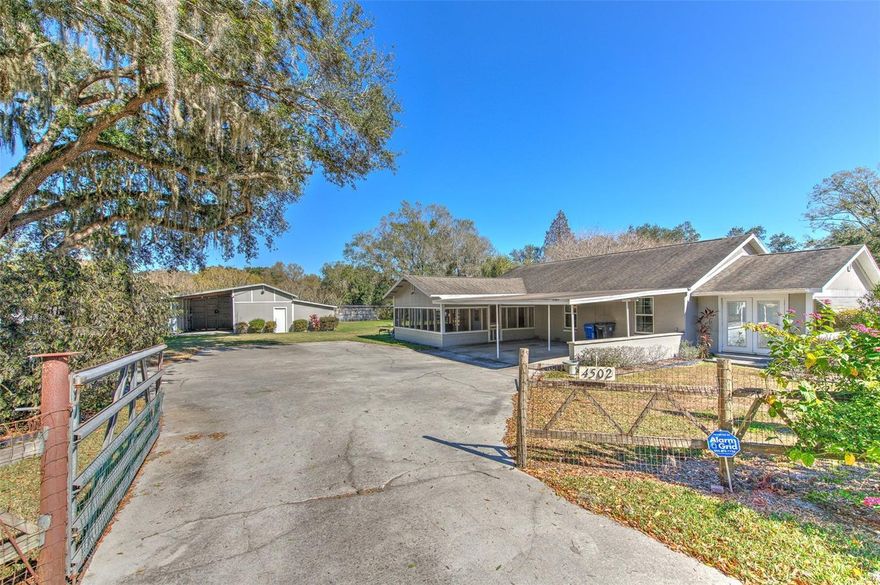 3 bedroom 2 bath block home. Electric has been re-done with Copper, water line has been replaced with PVC. Roof replaced in 2017, new A/C 2021. There is a large workshop for a number of projects, a shed for ample storage as well as an screened in porch and an outside deck for grilling and relaxing outdoors. Property has seperate Irrigation. Only 15 Minutes to Downtown Plant City, 15 Minutes to South Lakeland and only a few miles to HWY 60. Schedule your showing today!
