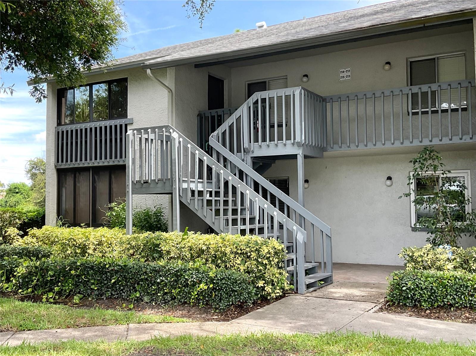 Cute, corner unit with a pond water view! 1 bedroom, 1 bath, 775 sq.ft. in the all-age Shadow Lakes Condominiums. Perfect for a first-time homebuyer or someone wishing to downsize. This unit is located in a non-evacuation zone that is high and dry. As you enter the front door, you will notice an open concept floor plan. The flooring throughout the kitchen, and living/dining combo room is luxury, vinyl plank flooring installed in 2021. The kitchen has plenty of counter-space and enough room for a breakfast table. The large living/dining room can be used in a variety of ways and has two sliders. One slider, in the front of the unit, opens to a 5x8 lanai with a pet door for your furry buddy. At the back of the living/dining area, is a slider that opens to the enclosed, screened, balcony where you can relax and enjoy the peaceful, view of the pond green space. Off the living room, is a small hall to a laundry closet that has a full-size washer and dryer and the bathroom with a tub/shower combo. The bedroom has newer carpet, a large closet, and can accommodate a king size bed. There is also a slider in the bedroom, that opens to the balcony. Shadow Lakes community has a beautiful, community pool surrounded by pavers and a covered area with patio tables. The maintenance fee covers: water, sewer, trash, internet, cable, roof, exterior, common areas and pool. There is a designated parking space with plenty of visitor parking and a car washing station too. Conveniently located close to Largo Plaza with restaurants, movie theatre, and stores for all your shopping needs. Just minutes from the beaches and Hwy 19 for an expressway commute to Tampa. You can’t go wrong with this location! Call today to schedule your private showing.