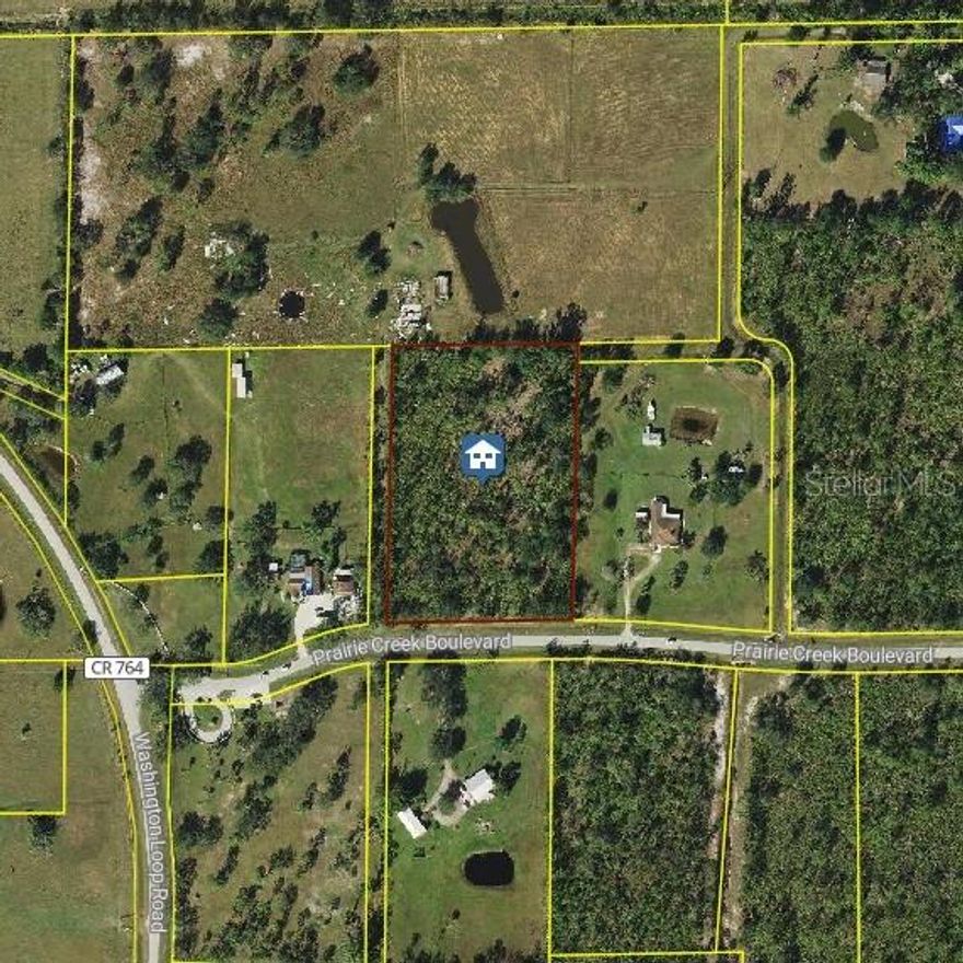 PRARIE CREEK PARK. Great lot in desirable area of Prairie Creek. Mostly cleared with a few trees. Perfect place to build your dream home! Lot in Scrub Jay zone. May require permitting; review required.  This highly sought-after equestrian neighborhood offers a serene, country-style lifestyle with all the modern conveniences just a short drive away. Prairie Creek is a deed-restricted community known for its wide-open spaces, winding paved roads, and estate-sized properties, surrounded by natural Florida beauty. Perfect area for horses with many greenbelts to ride.  Requires Well and Septic.  Great place for enjoying the country with deed restrictions to keep it desirable. Lot size is 382 X 572 X 382 X 572.