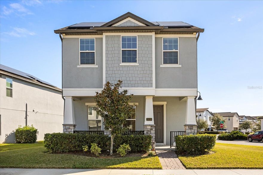 ASSUMABLE 2.4% Interest Rate.

Welcome to this beautifully appointed single-family home located in the charming town of Oakland, FL. Offering 3 bedrooms, 2.5 bathrooms, and 2,078 square feet of thoughtfully designed living space, this home features an open floor plan that’s perfect for both everyday living and entertaining. The spacious layout is complemented by an upstairs loft, ideal for a home office, media room, or additional living area, while abundant natural light enhances the modern, airy feel throughout.

This home is loaded with high-end upgrades and smart-home features. Venetian blinds are installed throughout, including app-controlled motorized blinds on the dramatic high windows above the stairs. Smart lighting adds convenience and efficiency, while every room is pre-wired for Cat5 and cable, making it perfect for remote work or streaming. A large aerial OTA antenna in the attic provides excellent over-the-air TV reception, and the whole-home water conditioner and softener ensure comfort and quality water throughout.

Energy efficiency and reliability truly set this property apart. Tesla solar panels paired with two Powerwalls provide exceptional energy savings and peace of mind—meaning you’ll never lose power. The two-car garage includes convenient overhead storage for added organization. With its cutting-edge technology, functional design, and desirable Oakland location, this home offers a rare blend of comfort, efficiency, and modern living.

ROOF: 2020
AC: 2020
ELECTRICAL: 2020
PLUMBING: 2020
HWH: 2020