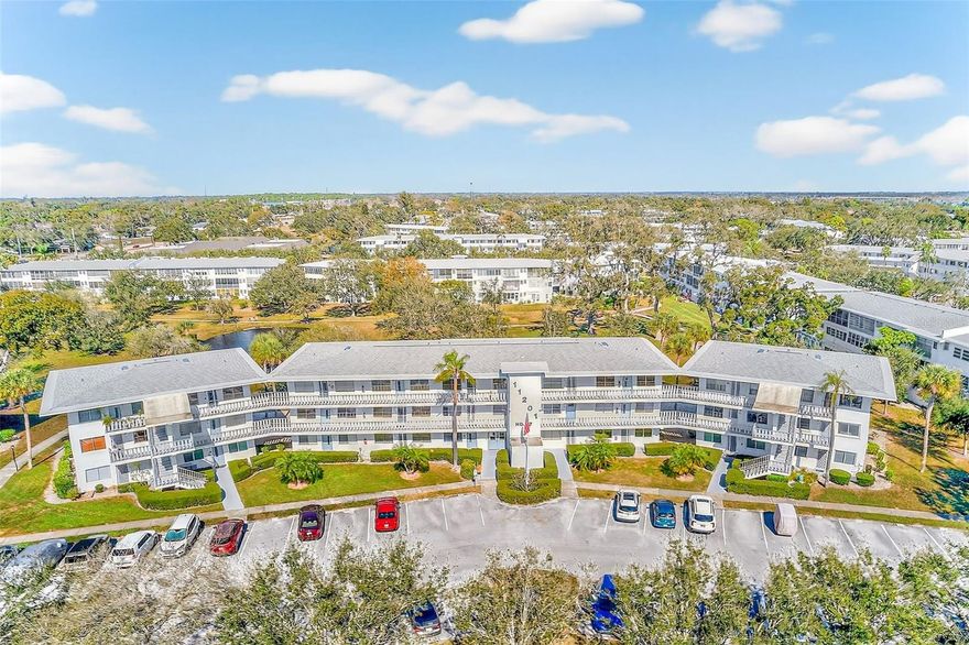 TAXES ARE INCLUDED IN THE MONTHLY HOA FEE. What an exceptional opportunity to own a SECOND-FLOOR END UNIT 2 bedroom, 2 bathroom condo located in the heart of the highly desirable 55+ Seminole Gardens community. This residence is MOVE-IN READY AND IMPECCABLY MAINTAINED, featuring newer Berber carpeting with plush padding and BRAND-NEW STAINLESS STEEL APPLIANCES.
The monthly maintenance fee includes water, sewer, trash, and an array of community amenities, providing outstanding value and peace of mind. This spacious unit offers a bright, open feel and a LARGE ENCLOSED LANAI with elevated views of the lush mature landscaping and serene pond, perfect for relaxing or entertaining.
Residents enjoy scenic walking paths throughout the community, making it easy to leave the car parked and fully enjoy the lifestyle. Amenities include a CLUBHOUSE, HEATED POOL, FITNESS CENTER, SHUFFLEBOARD COURTS, and more.
Conveniently located just steps from Seminole City Center, shopping, dining, and everyday essentials are right at your fingertips. And with the GULF BEACHES only minutes away, you can enjoy sand and sunsets whenever you wish.
Schedule your PRIVATE SHOWING TODAY and discover the comfort, convenience, and lifestyle Seminole Gardens has to offer.