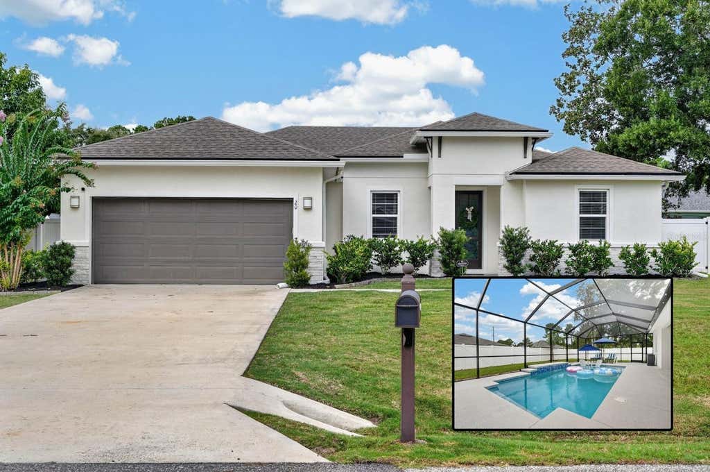 Photo of 20 Pickcane Lane, Palm Coast, FL 32164 (MLS # FC320560)