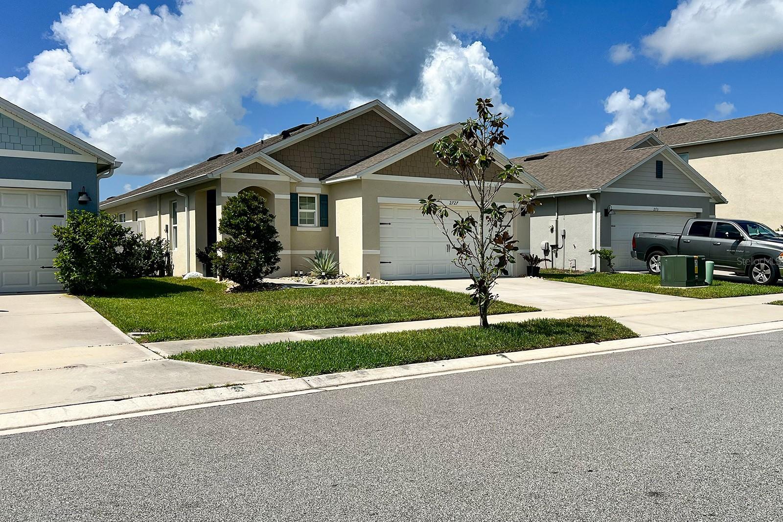 Welcome to 2727 Harmonia Hammock Rd, a charming home located in the sought-after Harmony community in Saint Cloud — perfect for those dreaming of owning their primary residence in a peaceful, family-friendly neighborhood surrounded by nature. This 3-bedroom, 2-bathroom home, built in 2021, is filled with modern upgrades that make it truly special: stainless steel appliances, updated flooring, bright open living spaces, and a spacious backyard with plenty of potential. Everything is move-in ready — just bring your bags and start your next chapter! Plus, we’re offering closing cost assistance to help make your transition into homeownership easier and more affordable. Live minutes from top-rated schools, scenic walking trails, lakes, and the vibrant Lake Nona area, in a home designed for creating memories, enjoying family time, and living the life you deserve. Schedule your private tour today and discover why this could be the perfect place to call home.
