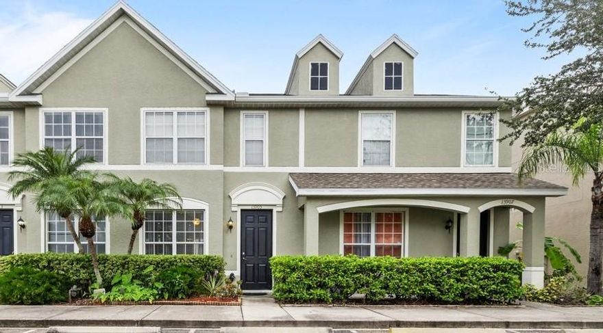 Welcome to this move-in ready and great value, two-story townhome offering 1,205 heated sq. ft. of comfortable living space in the sought-after Seminole Palms at Largo community. Step inside to an open-concept design filled with natural light and soaring vaulted ceilings, creating a bright and airy feel from the moment you enter. The spacious great room flows seamlessly into the kitchen, featuring abundant cabinetry, generous prep counter space, and a convenient pantry—perfect for anyone who loves to cook or entertain. A downstairs half bath adds convenience for guests.

Upstairs, enjoy two expansive primary suites, each offering a walk-in closet and a private en suite bath with a large vanity and plenty of storage—ideal for comfort and privacy. Additional highlights include indoor storage and a serene back patio overlooking a tranquil water feature, offering the perfect spot to unwind or enjoy a morning coffee.

This home also comes equipped with hurricane shutters, two assigned parking spaces, and is located in a non-flood zone (no flood insurance required) for extra peace of mind. Enjoy low-maintenance living with HOA-covered cable TV, internet, grounds and pool maintenance, sewer, trash, and water—a true turn-key value package.

You’ll love the prime central location—just 9 minutes to St. Pete–Clearwater Airport, with easy access to Ulmerton Road, East Bay Drive, US-19, and I-275. Spend your weekends at nearby award-winning Gulf beaches, explore shopping and dining hot spots, or simply relax by the sparkling community pool.

Enjoy the perfect balance of comfort, convenience, and Florida lifestyle living—this Seminole Palms townhome truly has it all! Schedule your private tour today.